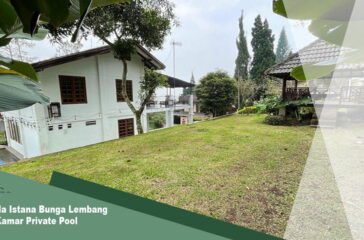 villa istana bunga lembang 3 kamar